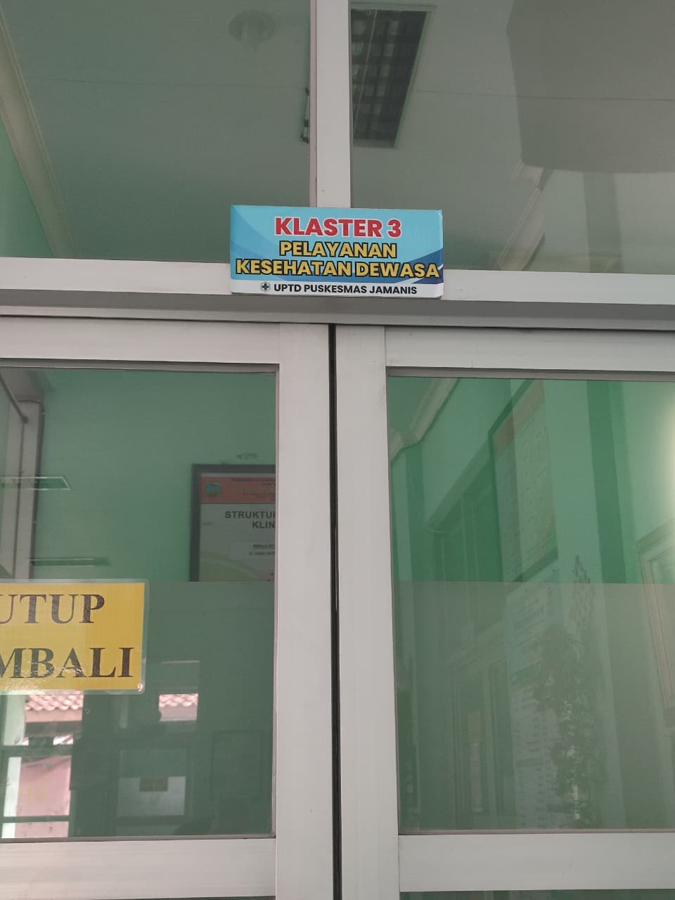 Persyaratan Pelayanan Klaster 3 Dewasa